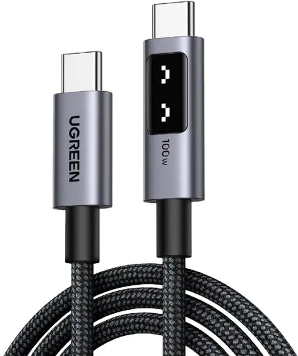 UGREEN Uno USB-C <-> USB-C - PD- 2m - Black