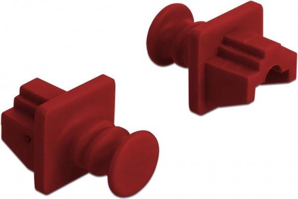 DeLOCK Dust Cover for RJ45 Jack - 10 Pieces