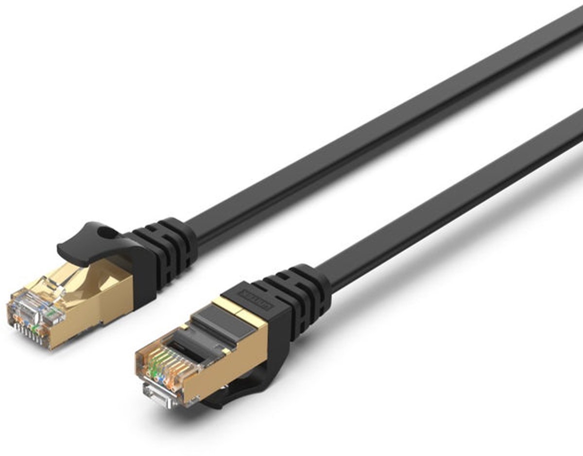 Unitek C1897BK Series patch cable - 3 m - black - Sort - 3m