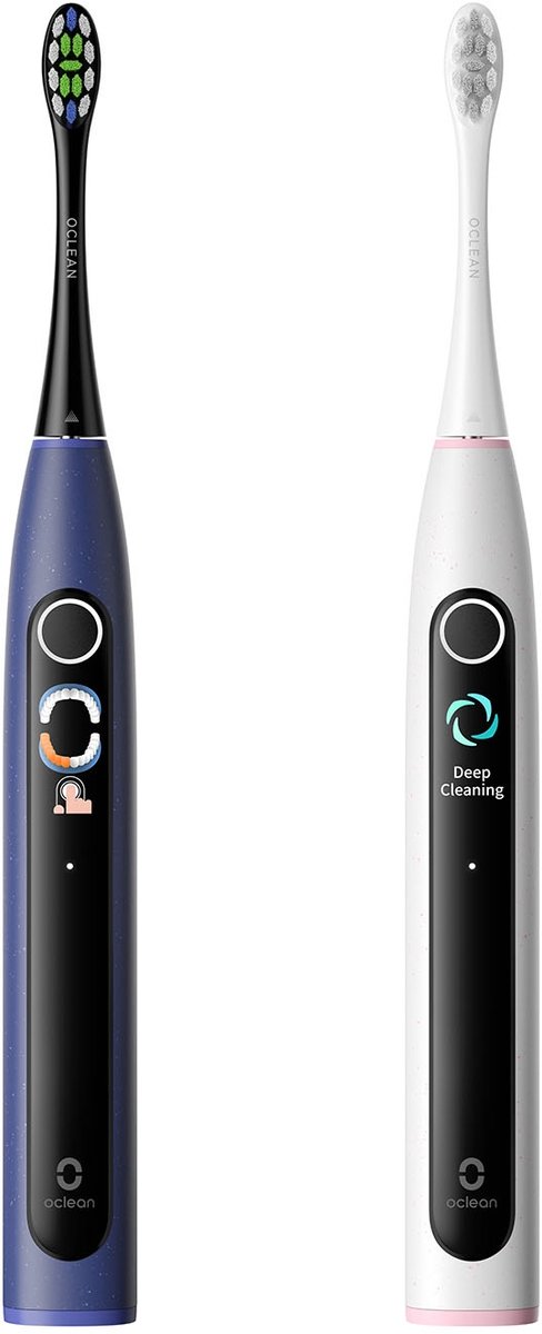 Oclean Eltandbørste Electric Toothbrush X Lite Duo Set Dark Blue+Grey