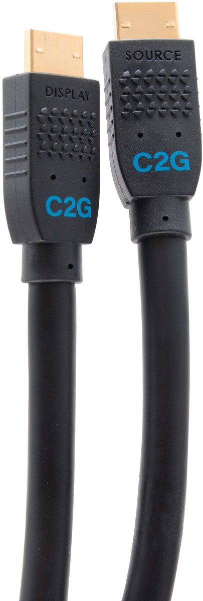 C2G 25ft Ultra Flexible 4K Active HDMI Cable Gripping 4K 60Hz - In-Wall M/M - HDMI cable with Ethernet - 7.6 m