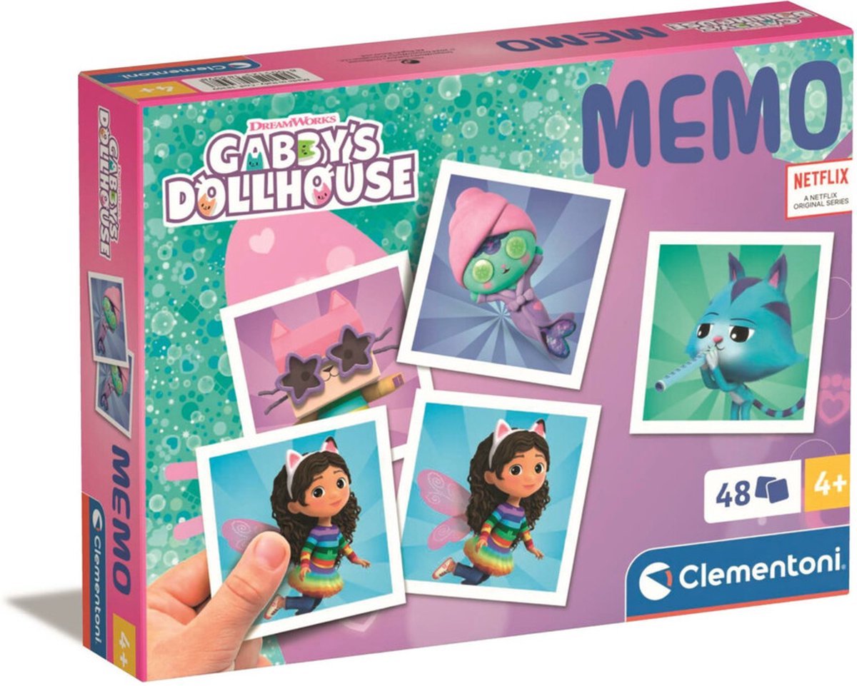 Clementoni Gabby's Dollhouse Memory Game