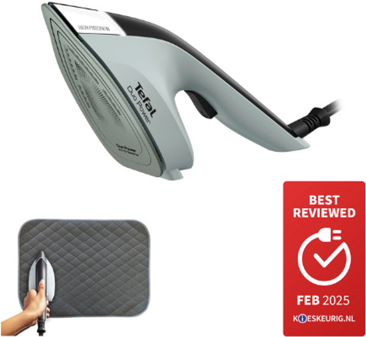Tefal Dampstrygejern Duo Power JF4031E0