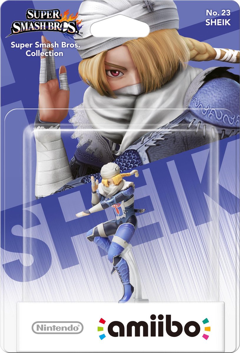Nintendo Amiibo Sheik no. 23 (Super Smash Bros. Series)