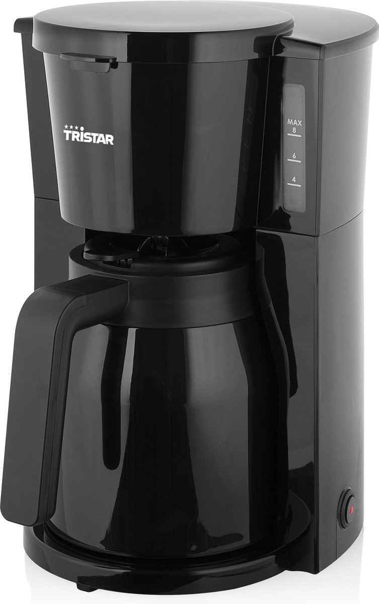 Tristar Macchina per il caffè Nero Capacità tazze=10 Isolato, Funzione mantenimento calore