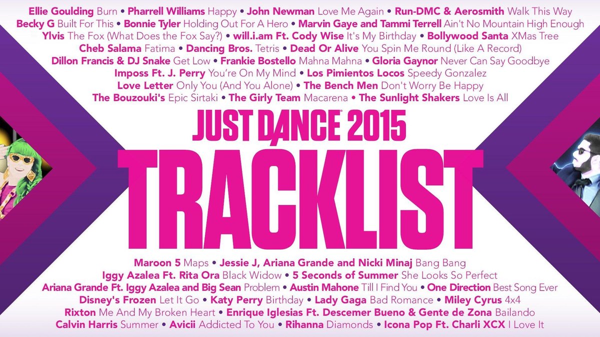 Just Dance 2015 - Sony PlayStation 4 - Musik