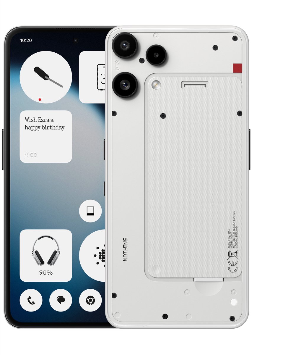 Nothing Phone (3a) Lite 128GB/8GB - White