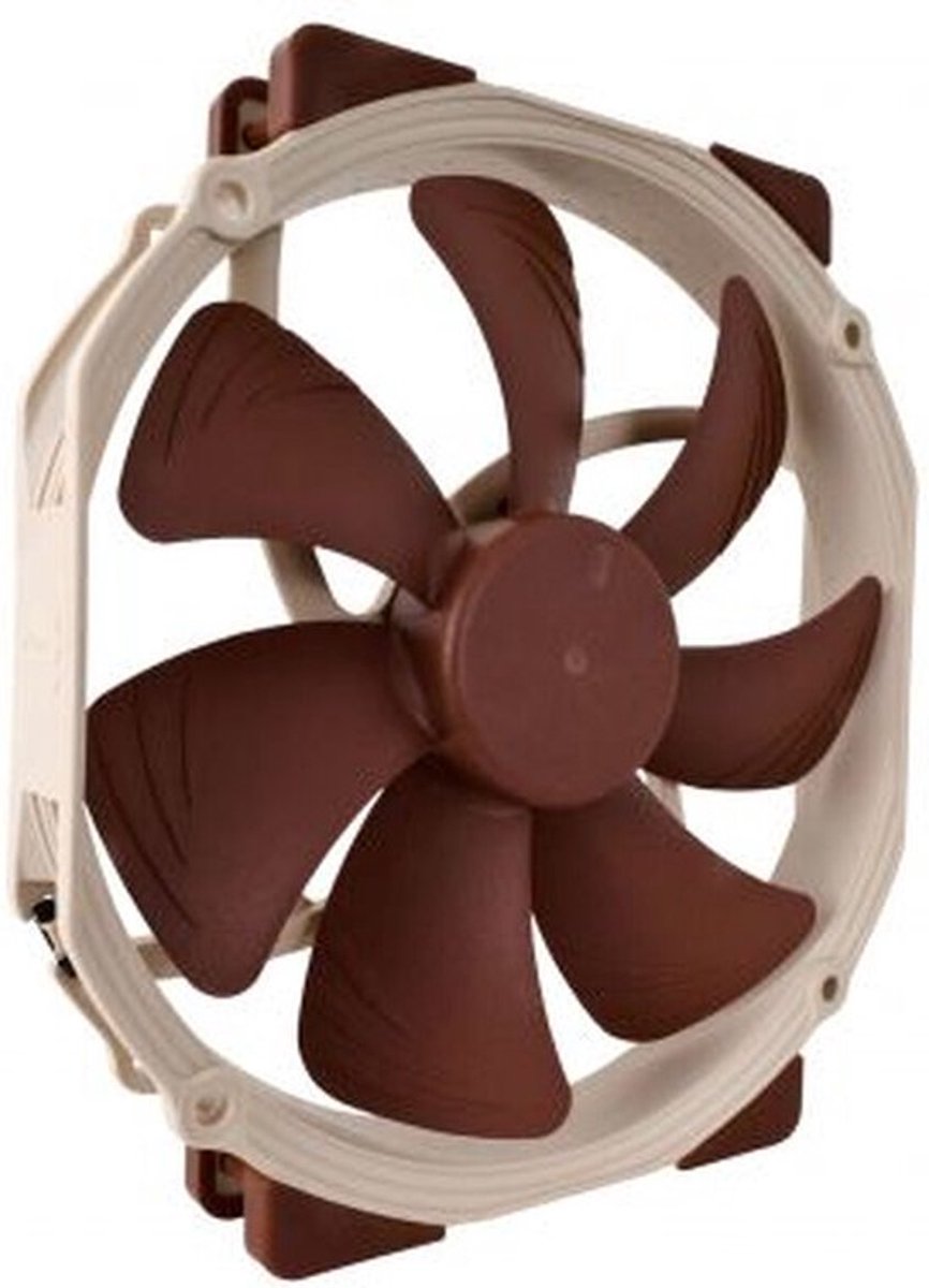 Noctua NF-A15 PWM - Kabinet køler - 140mm - Brun - 19 dBA