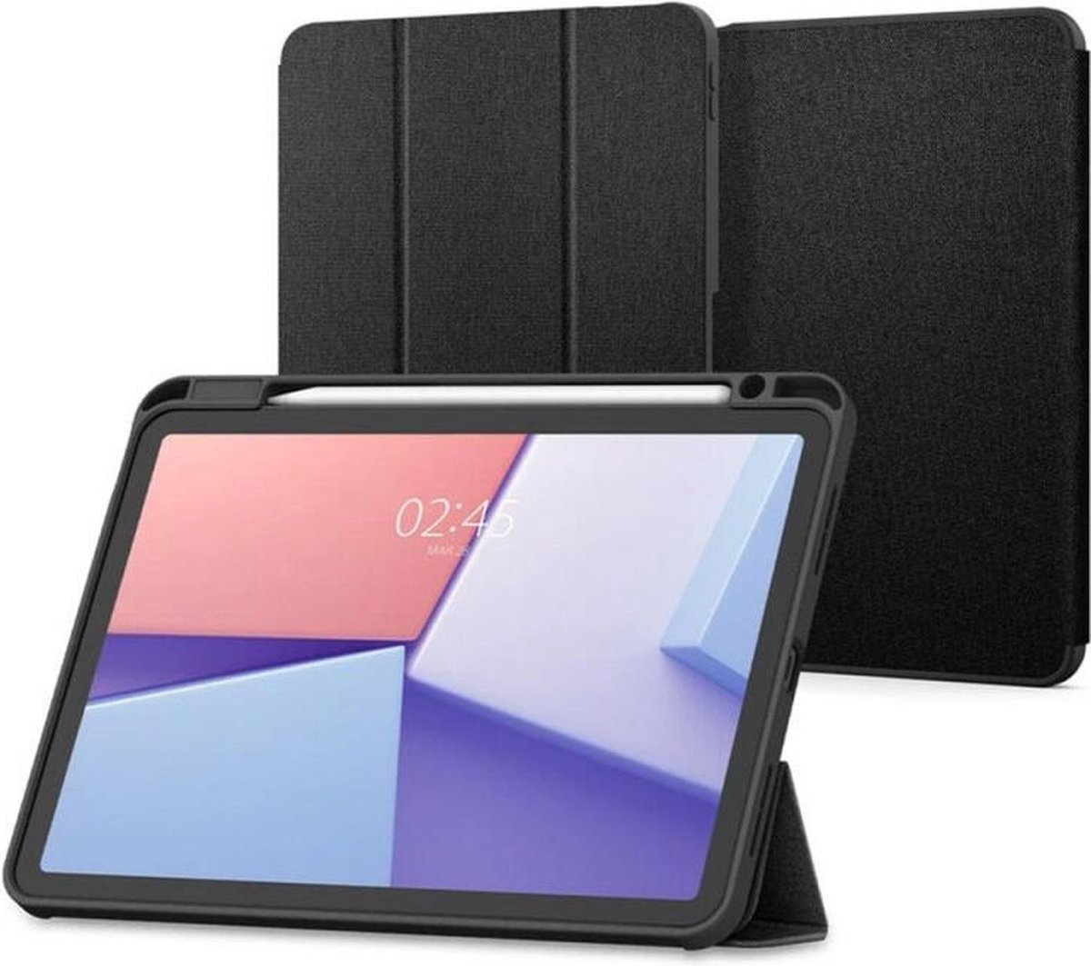 Spigen Urban Fit - black - iPad Air 11" (2026/2025/2024) 10.9" (2022/2020)