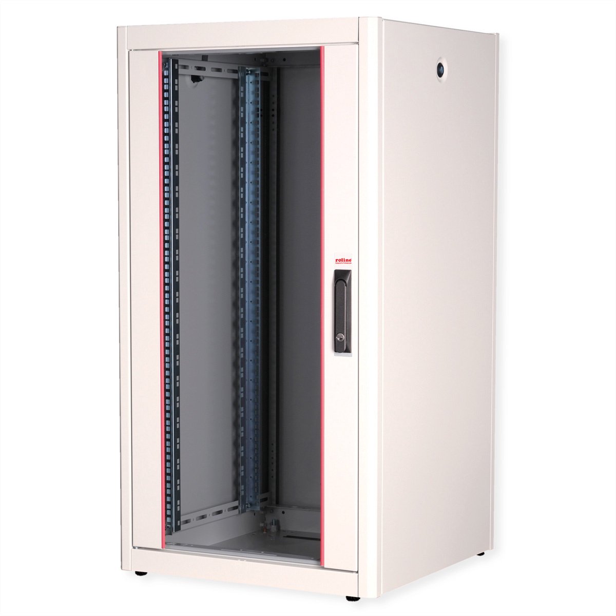 Roline Basic - rack - glass door 600x800 WxD - 22U