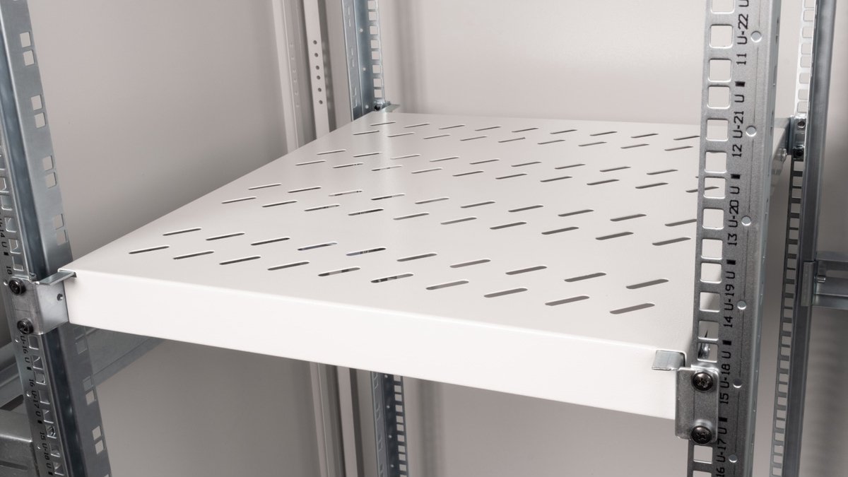 Roline - rack shelf - 500 mm depth 50 kg load capacity - 1U
