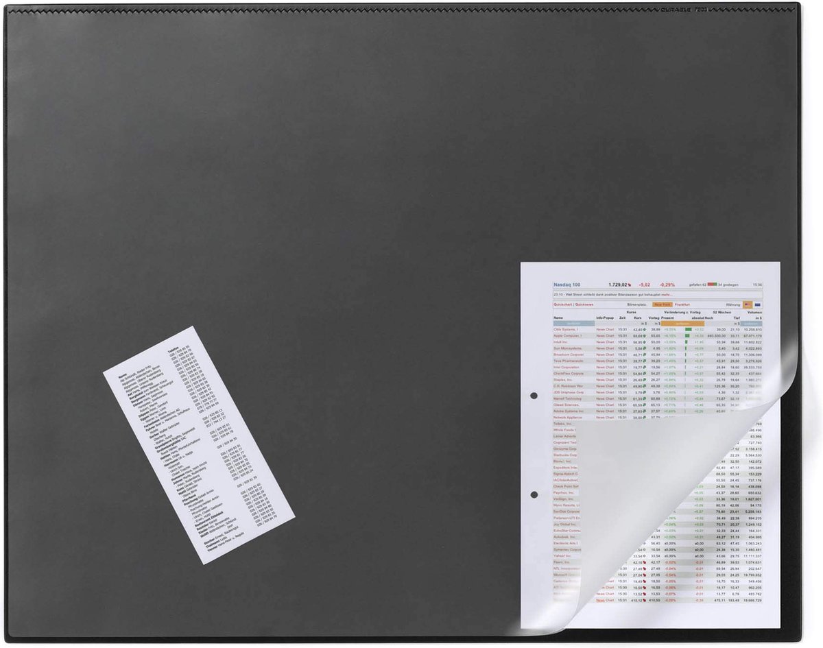 DURABLE Desk mat 650x520mm overlay desk pad
