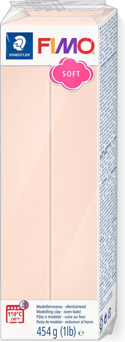 Staedtler FIMO soft modeller 454g Bleg Pink
