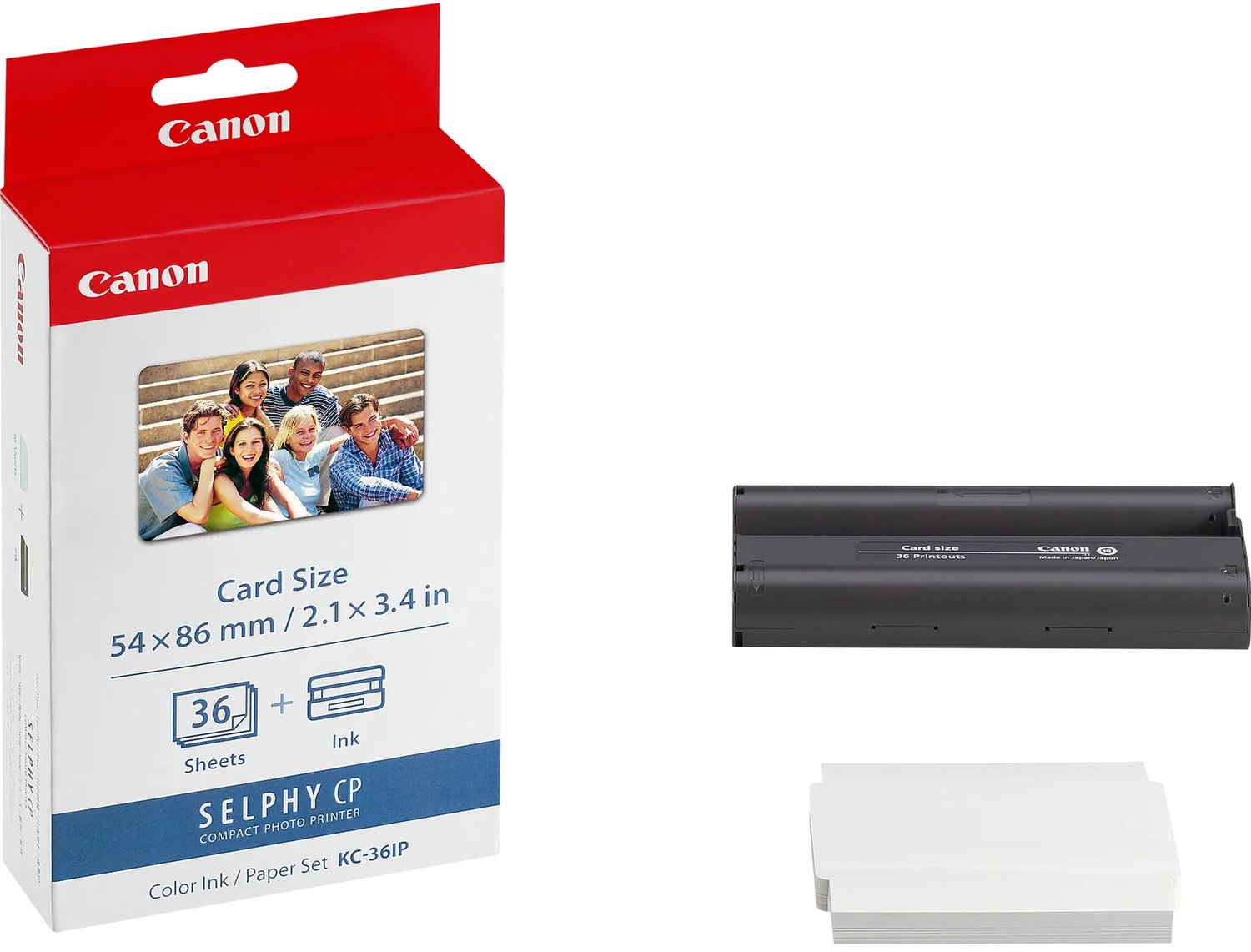 Canon KC-36IP Color Ink Creditcard Size