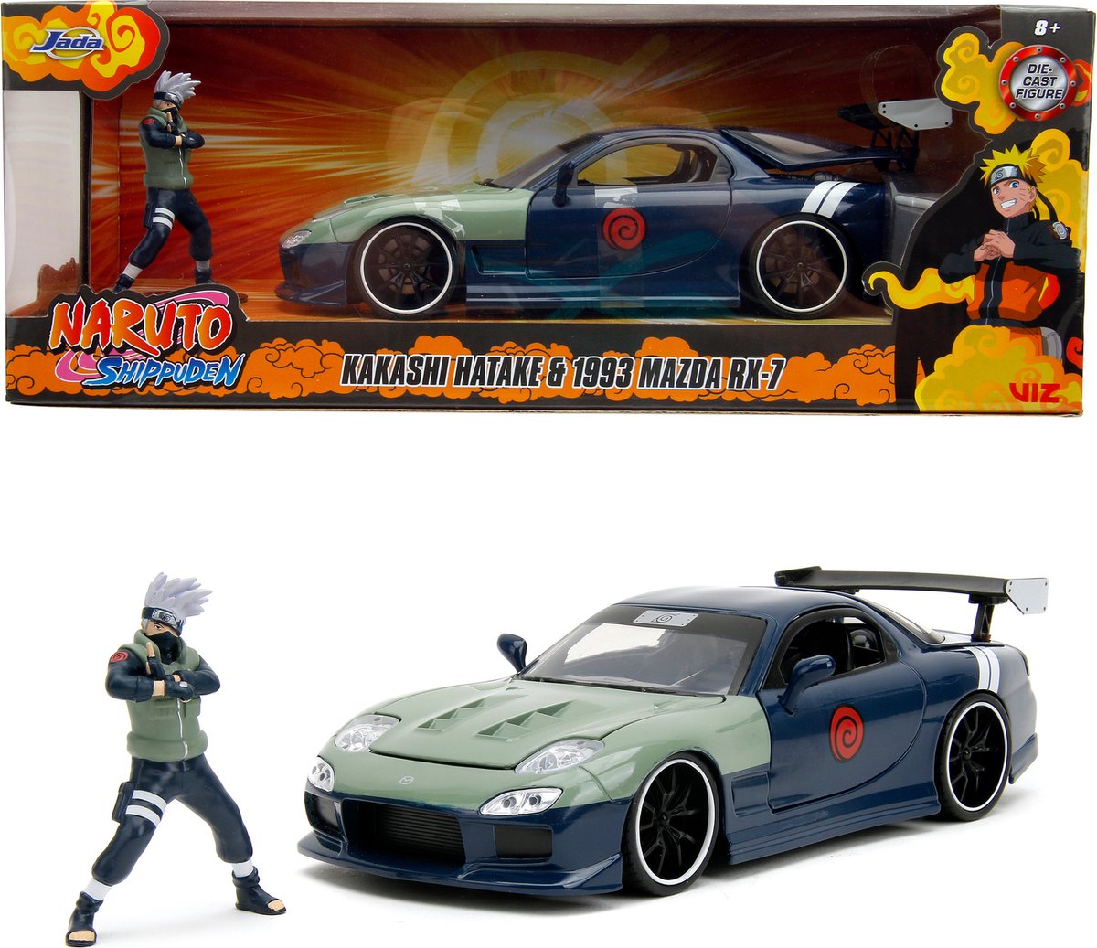 Jada Toys Naruto Mazda RX-7 1:24