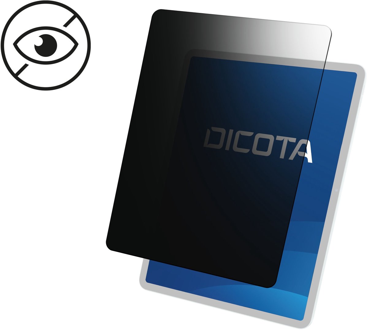 Dicota - screen privacy filter for tablet - self-adhesive