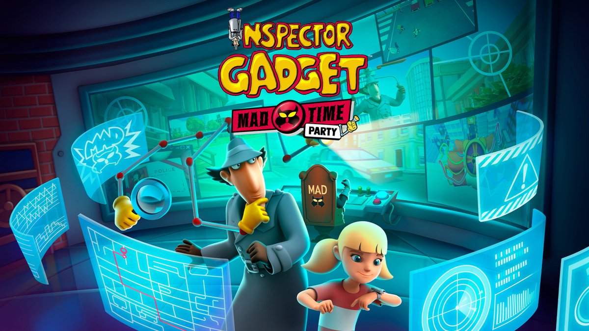 Inspector Gadget: Mad Time Party (Code in a Box) - Nintendo Switch - Fest