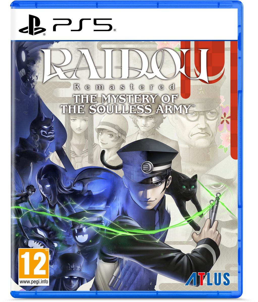 RAIDOU Remastered: The Mystery of the Soulless Army - Sony PlayStation 5 - RPG