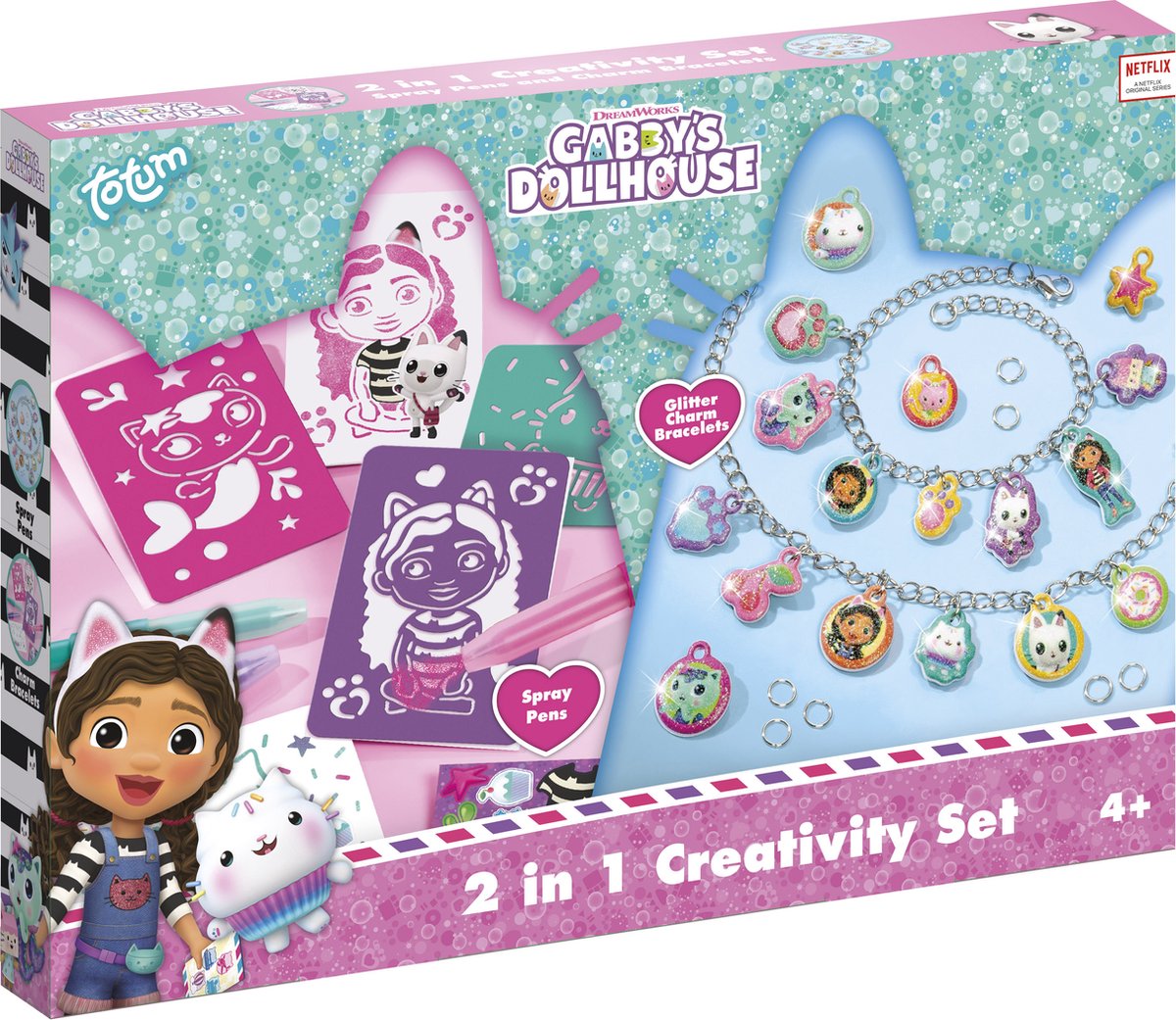 Totum Gabby's Dollhouse - 2in1 Creativity Craft Set