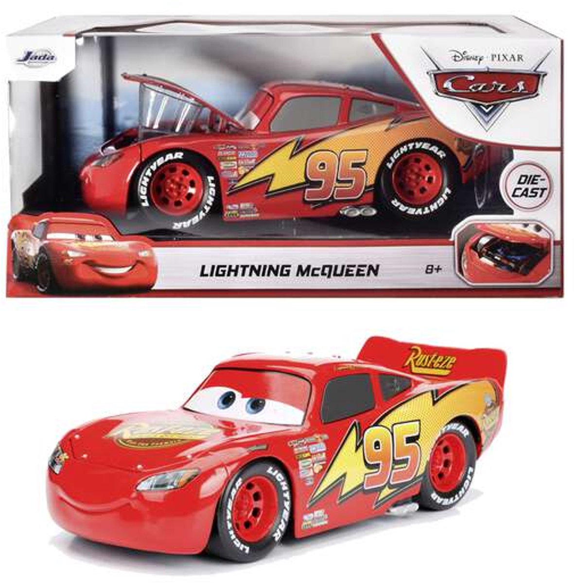 Jada Toys - Lightning McQueen, 1:24