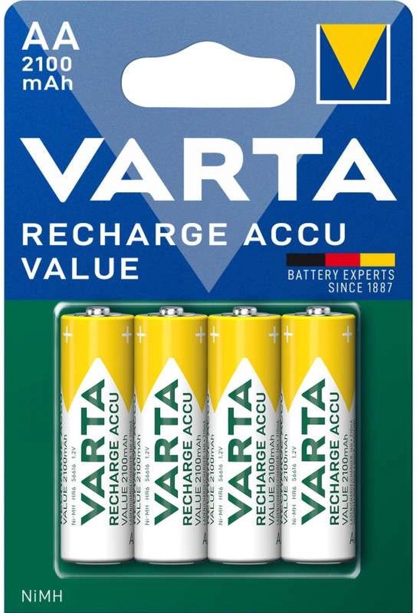 VARTA Rechargable Accu battery - 4 x AA type - NiMH