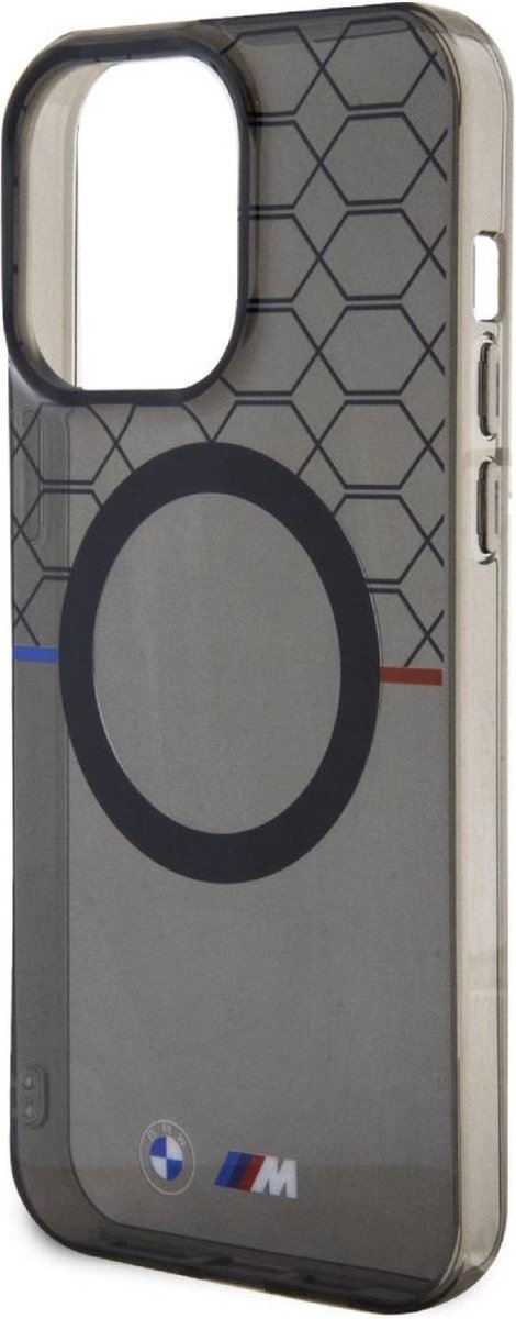 BMW Pattern MagSafe case for iPhone 13 Pro Max - gray
