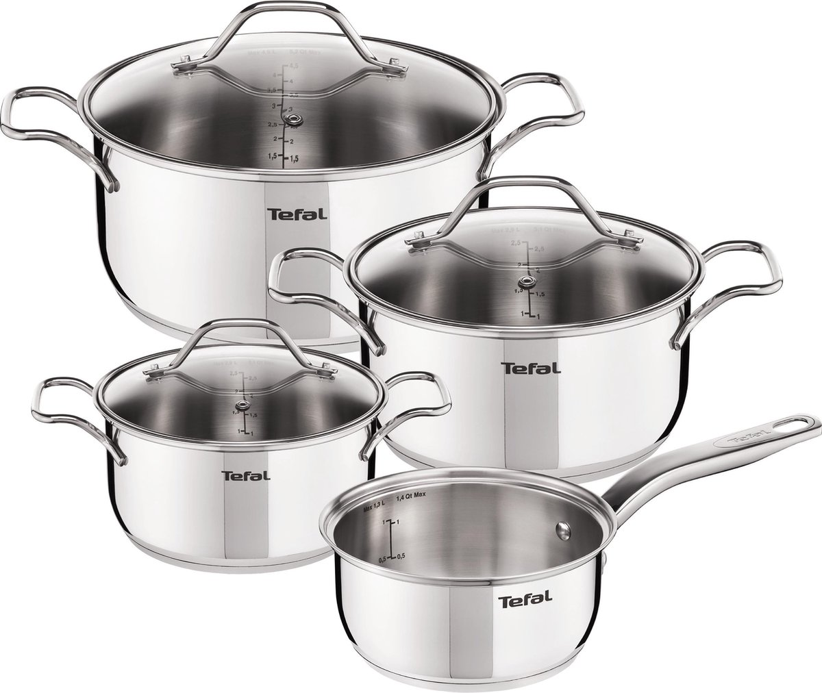 Tefal Intuition SS Grydesæt 7 dele