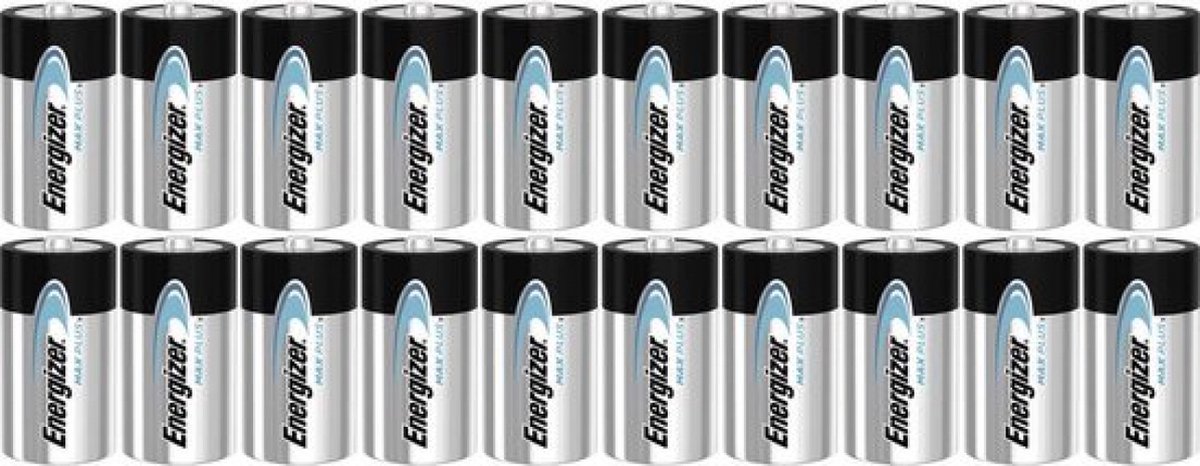 Energizer Max Plus Industrial Batteria 1/2 Torcia (C) Alcalina/manganese 1.5 V 20 pz.