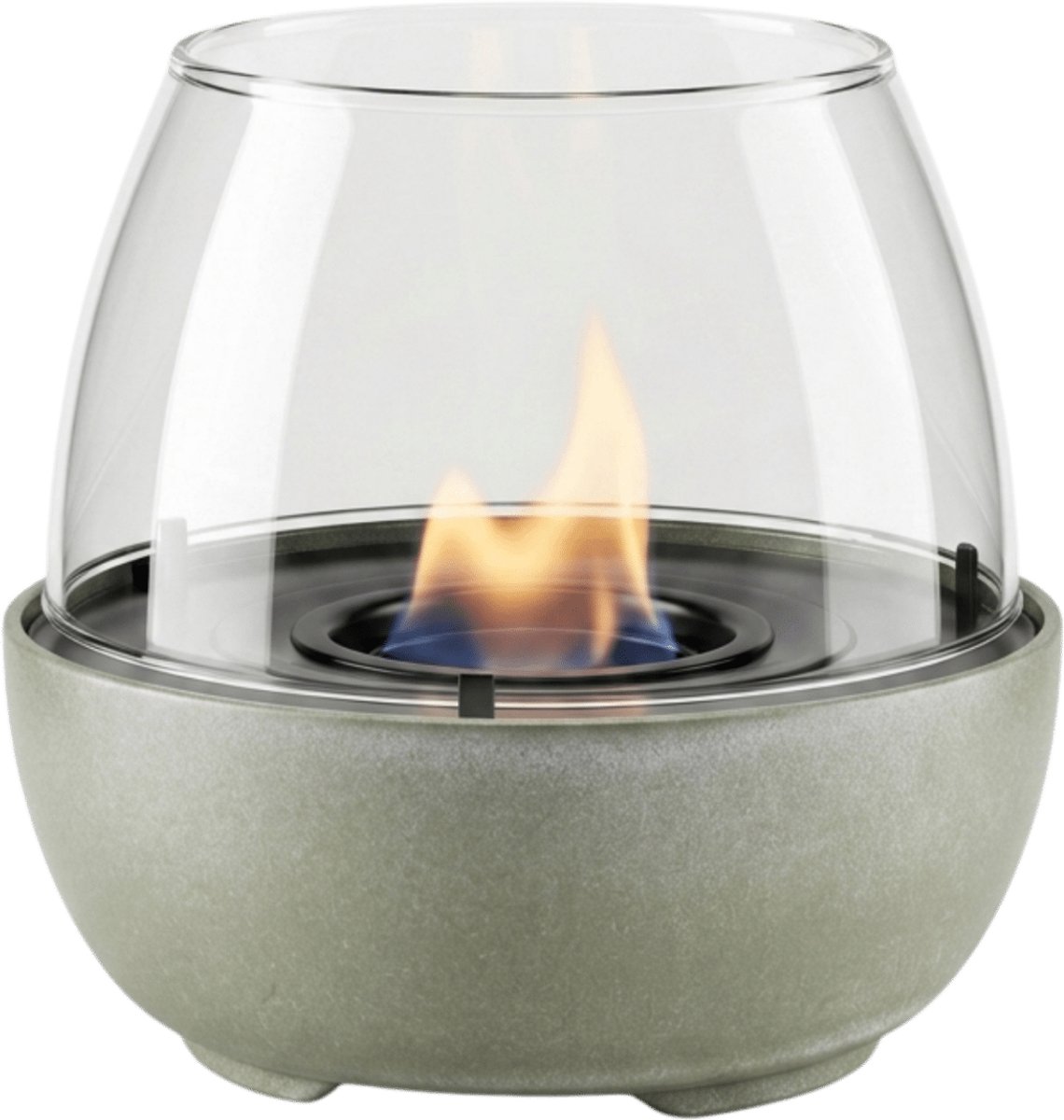 Tenderflame Tulip 18 Green Reactive Porcelain