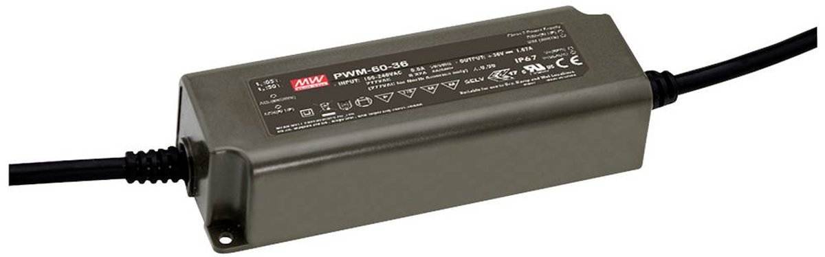 MEAN WELL PWM-60-24DA2 Driver per LED 60 W 2.5 A 24 V Dali 1 pz.