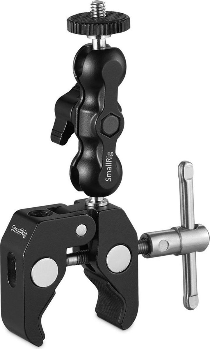 SmallRig 2164 Multi-functional Crab-Shaped Clamp w/ Ballhead Magic Arm