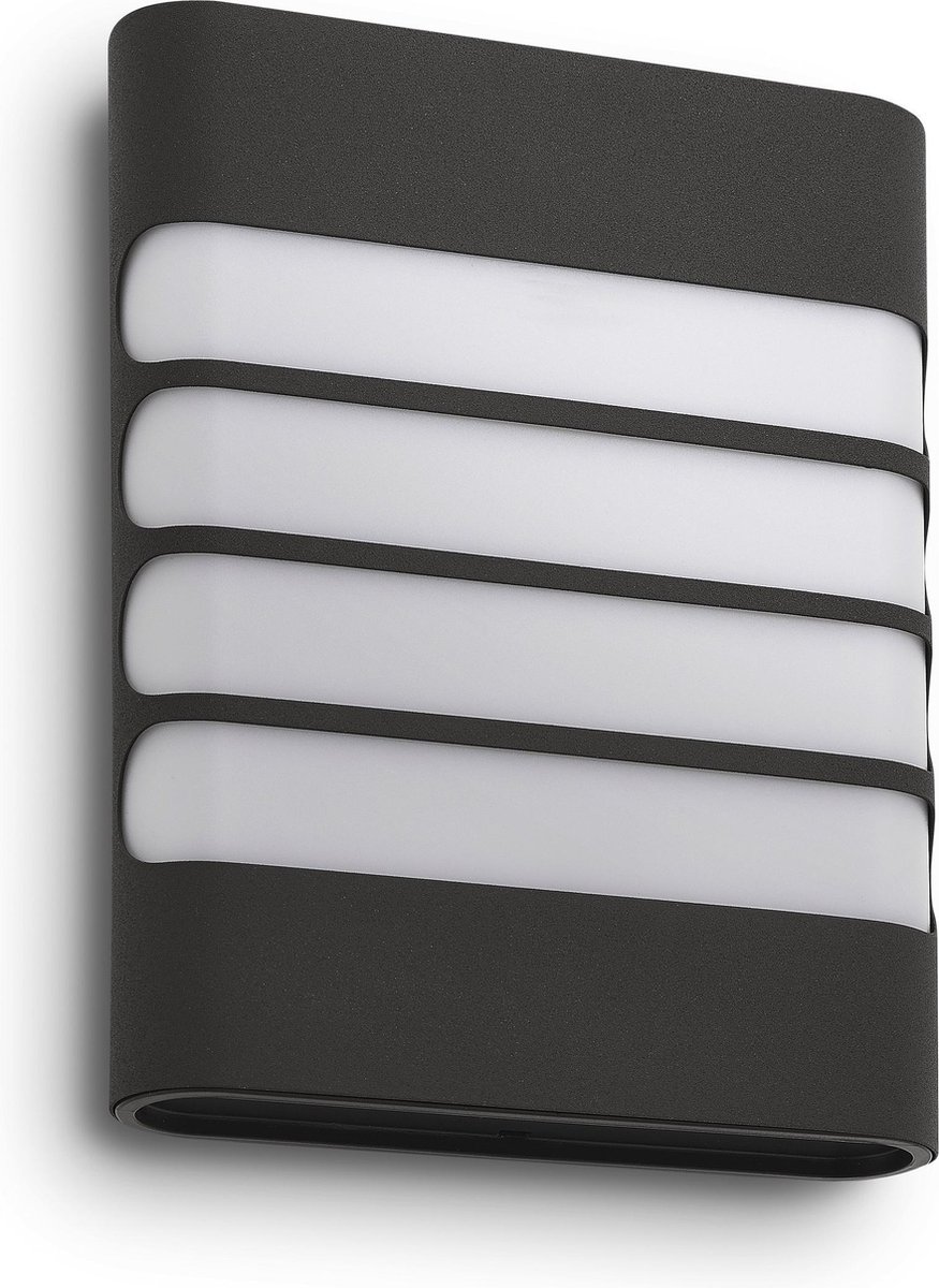 Philips Raccoon wall lantern LED antracit 1x4W