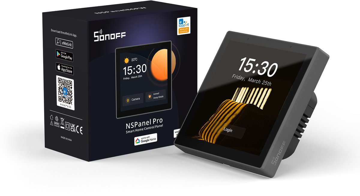 Sonoff Smart Scene Wall Switch NSPanel Pro (black)