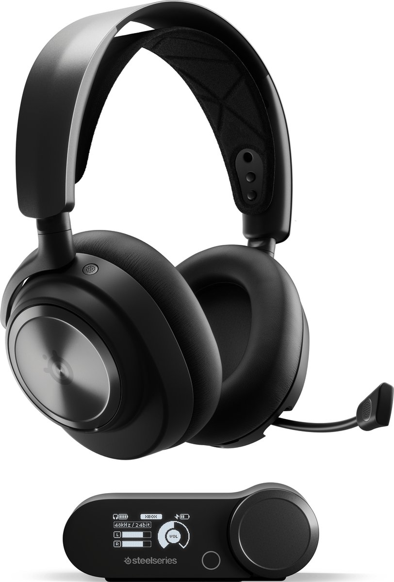 SteelSeries Arctis Nova Pro Wireless X - Gaming headset - Xbox & PC - Sort