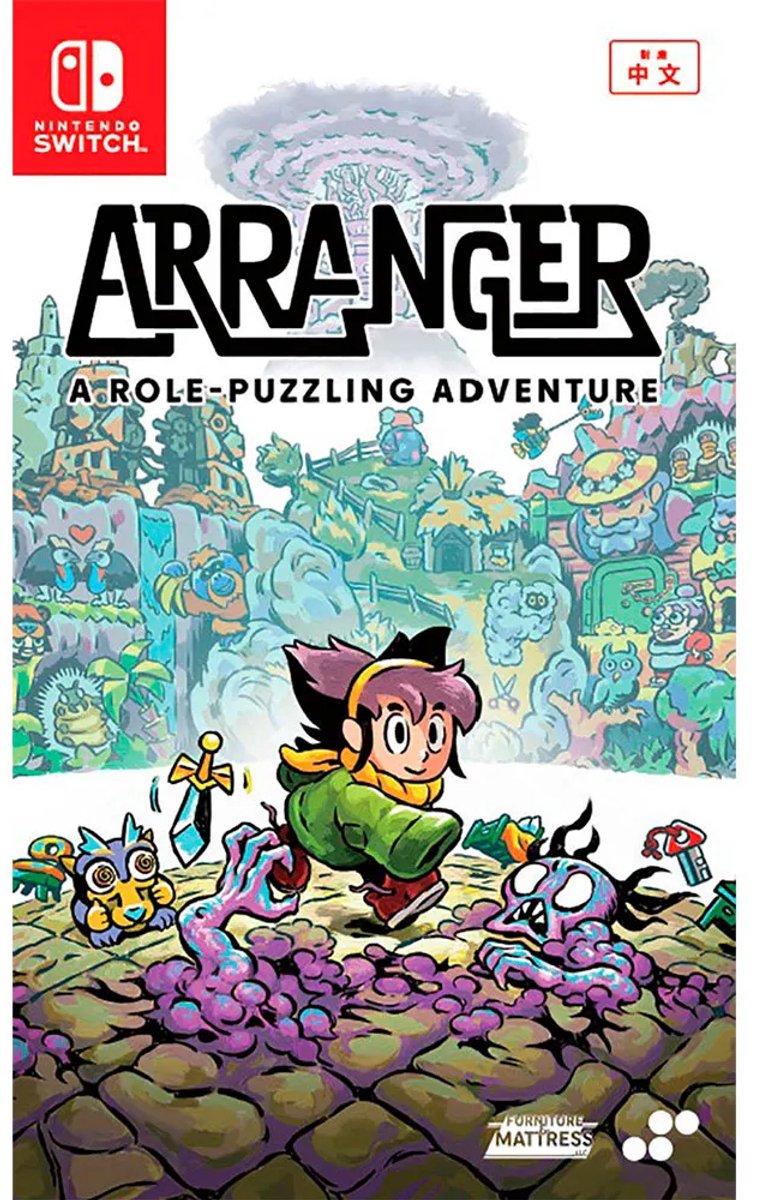 Arranger: A Role-Puzzling Adventure - Nintendo Switch - RPG