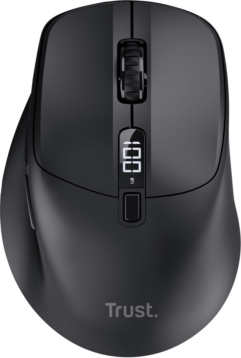 Trust Zevo mouse - Mus - Optisk - 5 knapper - Sort