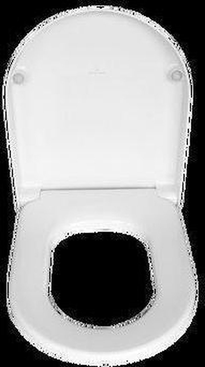 Villeroy & Boch Subway toiletsæde med quick release og dæmpet lukning, hvid
