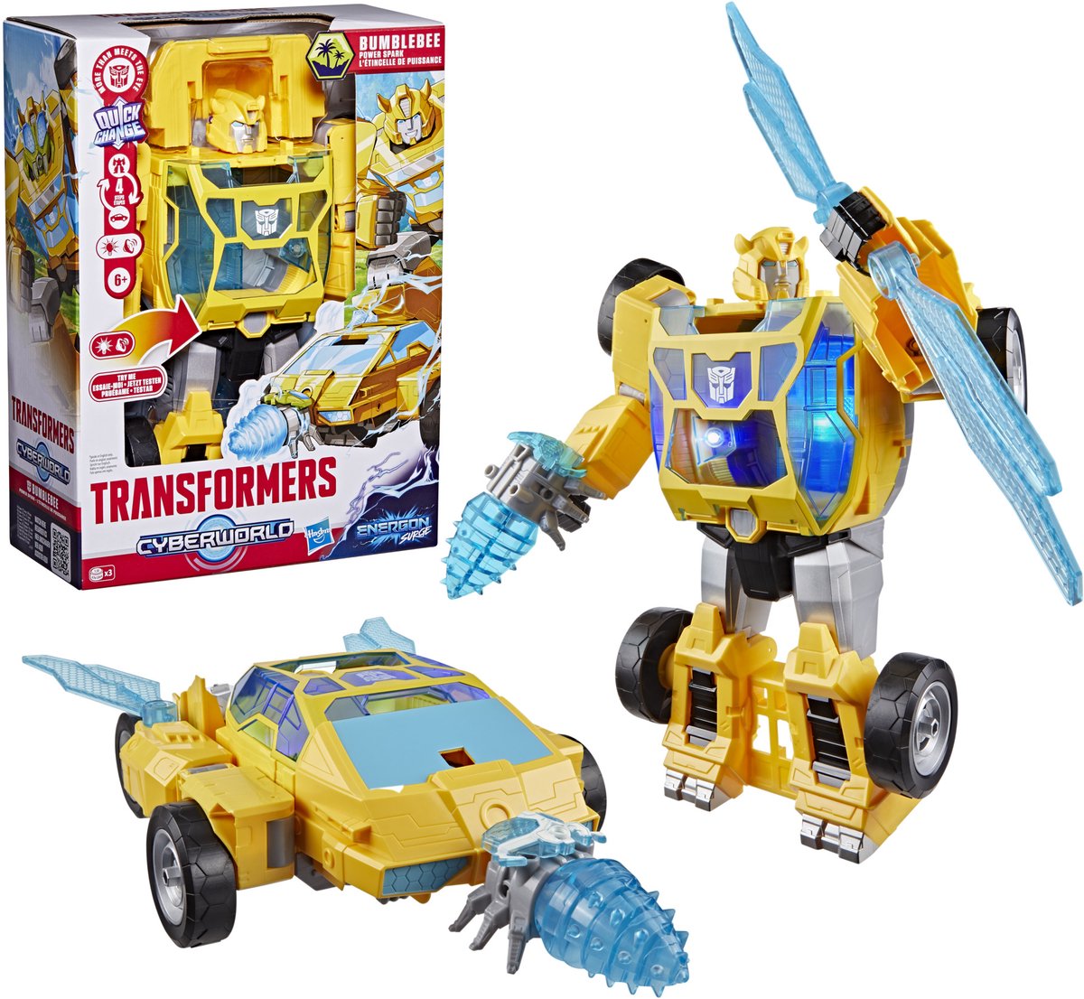 Transformers Cyberworld Power Spark Bumblebee