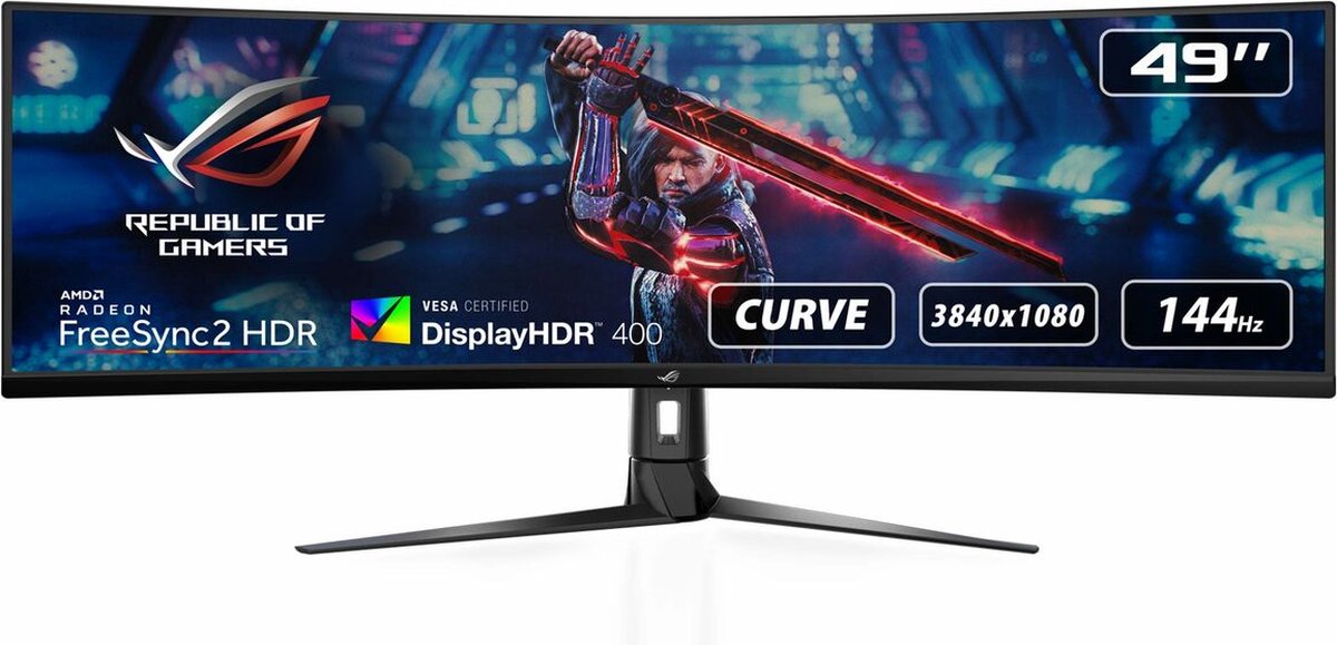 49" ASUS ROG Strix XG49VQ - 3840x1080 - 144Hz - VA