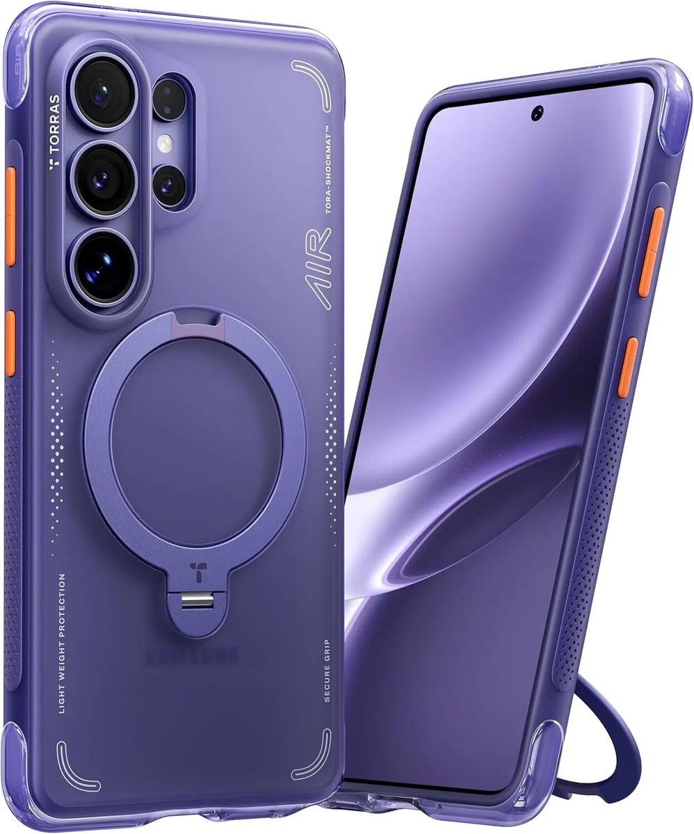 Torras Ostand Q3 Air - violet surge - Samsung Galaxy S26 Ultra