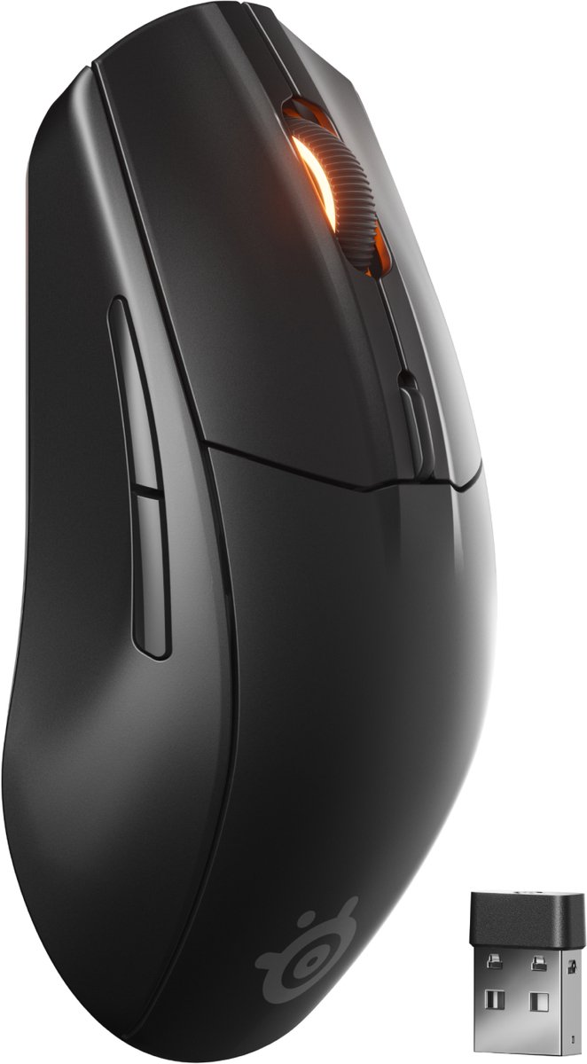 SteelSeries Rival 3 Wireless Gen 2 - Gaming Mus - Optisk - 6 knapper - Sort