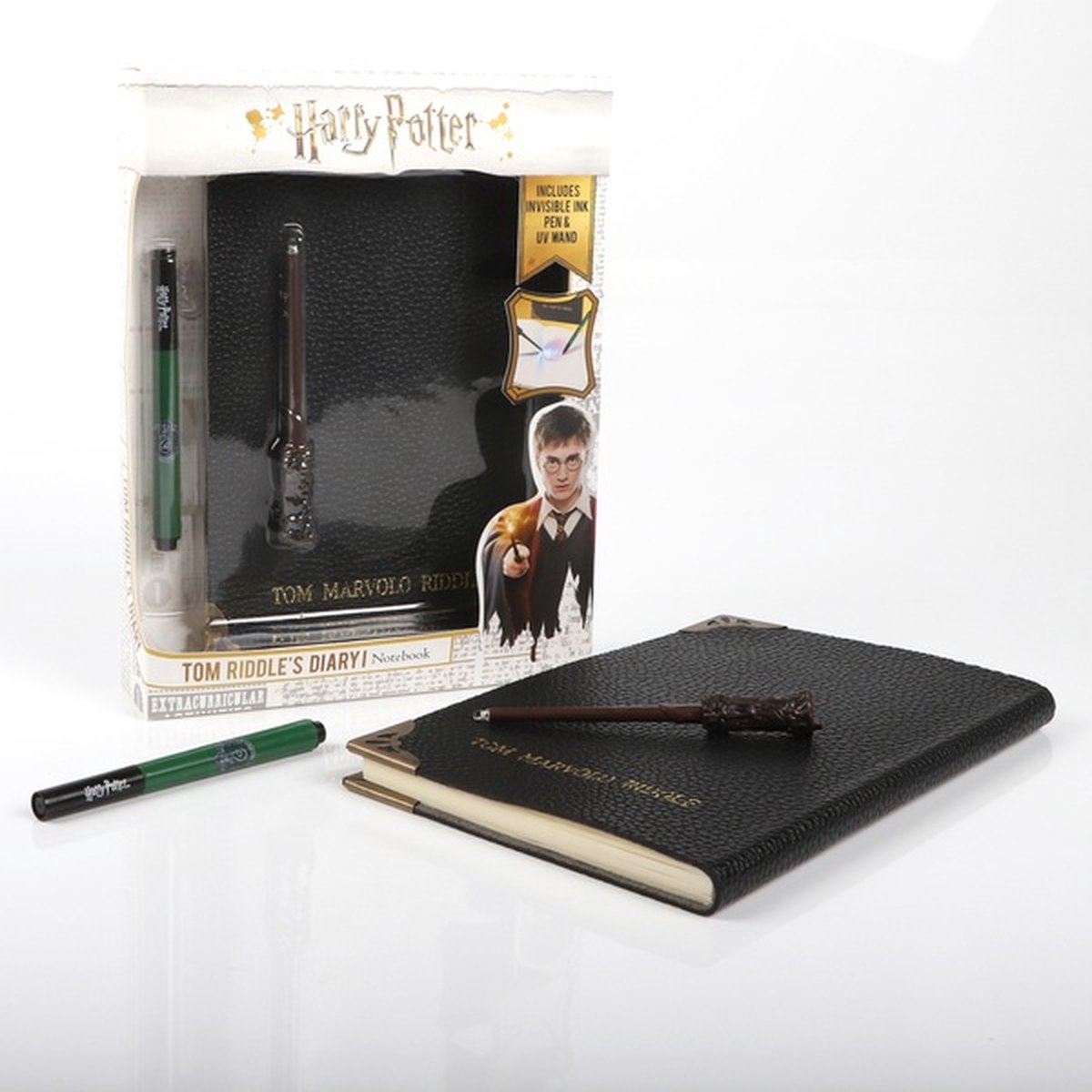 Harry Potter Tom Riddle's Diary Notebook Pen & Torch
