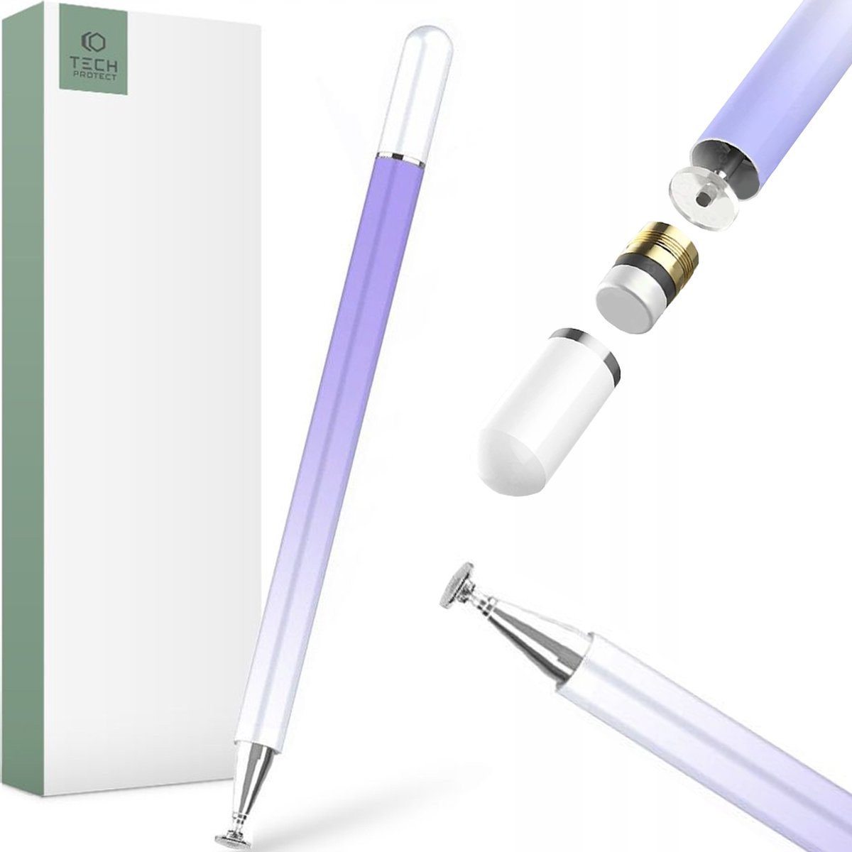 Tech-Protect Ombre Tablet Stylus - Purple