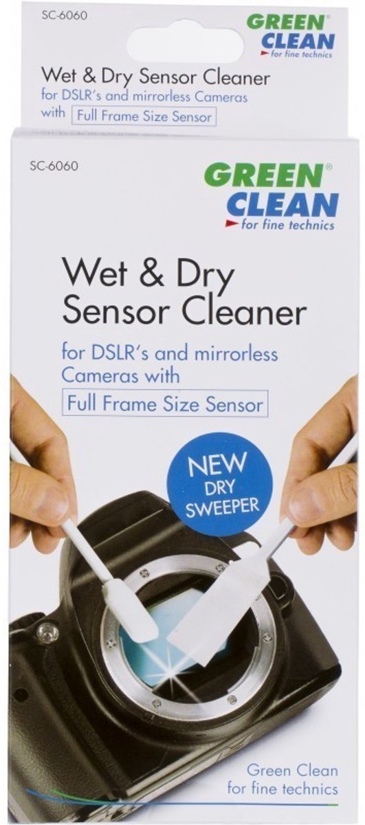Green Clean Sensor Cleaning Scraper SC-6060 Full Frame 4pcs Blister