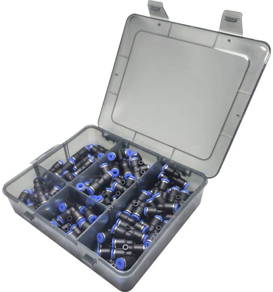 TRU COMPONENTS Connettore pneumatico TC-14109136 TC-Fitting Set - 4 mm Ø tubo: 4 mm 80 pz.