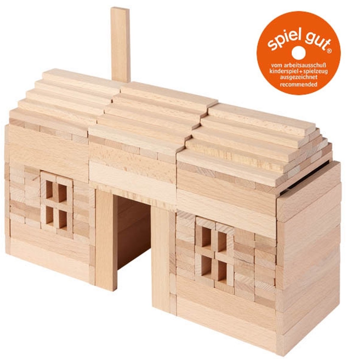 Goki Wooden Building Planks 200 pcs.