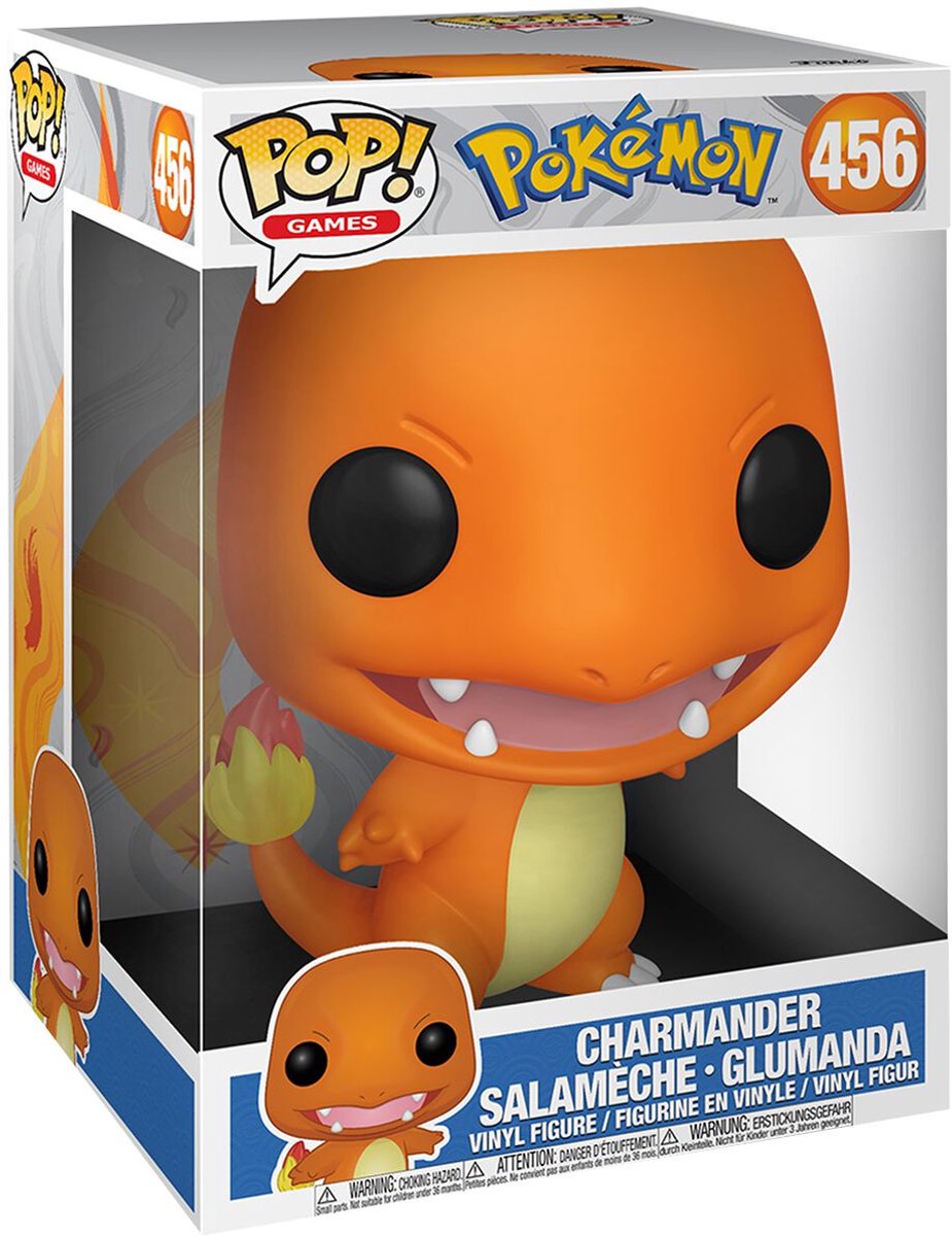 Funko! - Funko POP 10" Pokemon S1 Charmander