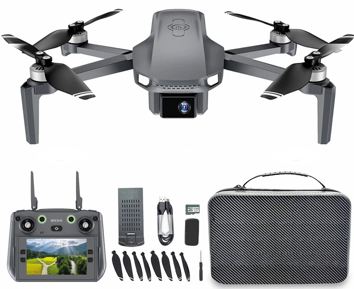 DENVER - DCG-3572 - Foldable GPS drone with brushless motors Wi-Fi function & controller with large screen - 400 g - C1