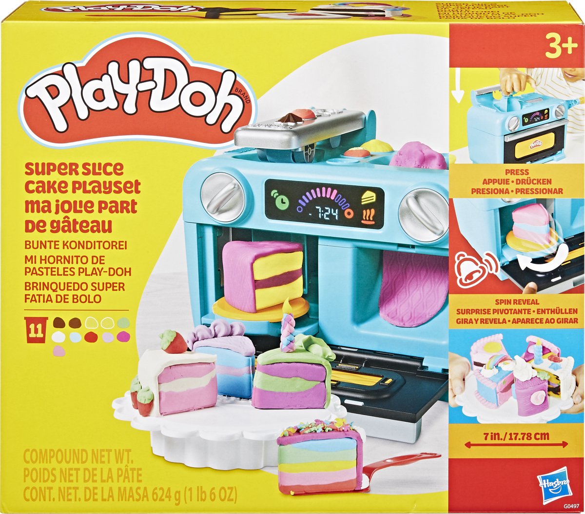 Play-Doh Super skær kage legesæt