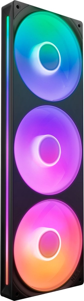 NZXT F360 RGB CORE UNIBODY - 360mm - Kabinet køler - Sort - 30 dBA